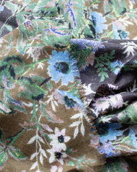Épice Fleur 2 Scarf in Black Olive