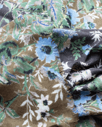 Épice Accessories Black Olive Fleur 2 Scarf in Black Olive