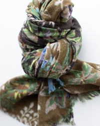 Épice Fleur 2 Scarf in Black Olive