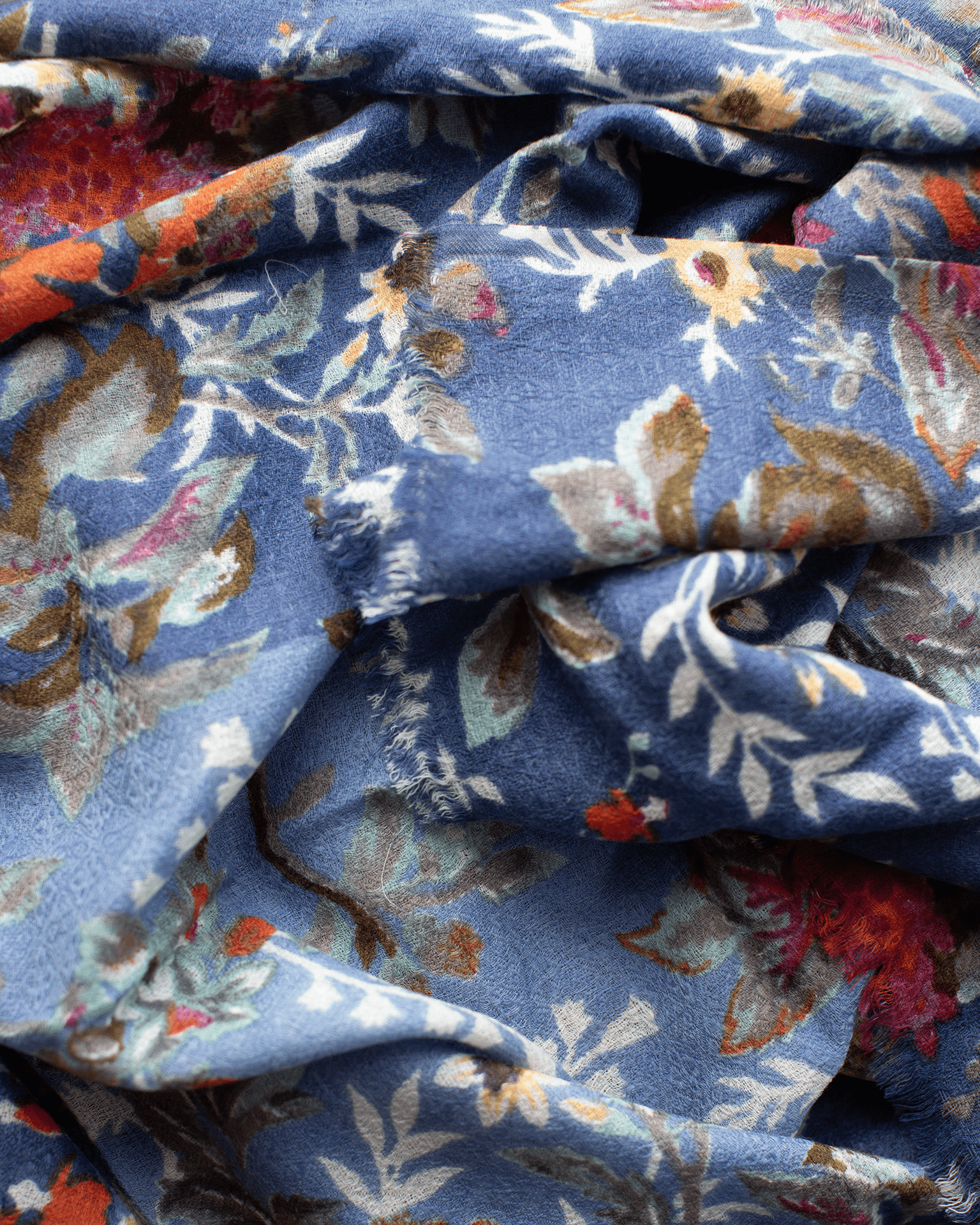 Épice Accessories Jeans Fleur 2 Scarf in Jeans