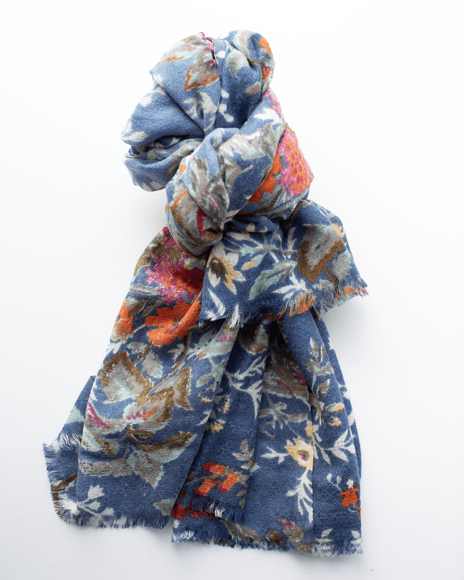 Épice Accessories Jeans Fleur 2 Scarf in Jeans