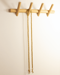 Thick Chain Crossbody Strap in Vintage Gold - Bliss Boutiques
