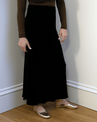 Felicity Long Skirt in Black - Bliss Boutiques