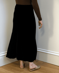 Felicity Long Skirt in Black - Bliss Boutiques