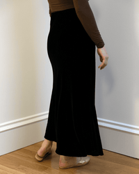 Felicity Long Skirt in Black - Bliss Boutiques