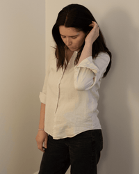 Corazon Shirt in Stone - Bliss Boutiques