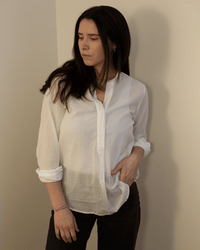 Cartoon Shirt in White - Bliss Boutiques