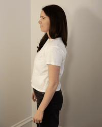 Marika Short Sleeve Crew Neck Crop Top in Coconut - Bliss Boutiques