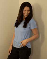 Odelia Short Sleeve Crew Neck Top in Sailboat - Bliss Boutiques