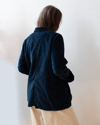 Parker Jacket in Ink Wide Wale Cord