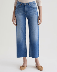 AG Jeans Denim Saige Wide Leg Crop in 13Ys Allure