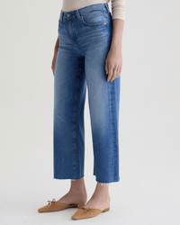 AG Jeans Denim Saige Wide Leg Crop in 13Ys Allure