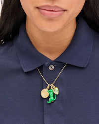 Clare V. Jewelry Gold Vermeil 18in Barrel Chain Necklace