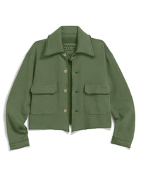 Rowan - Button-up Jacket in Nori