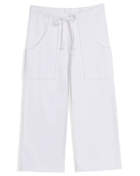 Frank & Eileen Clothing Penny Patch Pocket Sweatpant in White