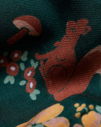 Retour de Foret Modal & Silk Bandana in Green