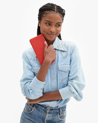 Le Tabac - Glossy Lizard in Red