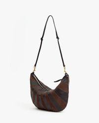 Clare V. Accessories Black/Chocolate Lune - Sunburst in Black/Chocolate