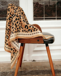 Maison Lecomte Flament Leo 100% Silk in Camel