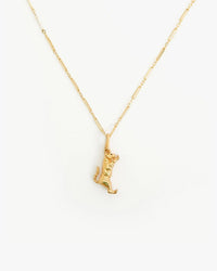Fine Paperclip Charm Chain 24" in 14K Gold Vermeil - Bliss Boutiques