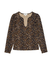 Nation LTD Clothing Sabina Tee in Winter Leopard