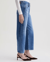 Hattie High Rise Barrel in Candid - Bliss Boutiques