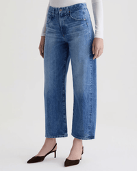Hattie High Rise Barrel in Candid - Bliss Boutiques
