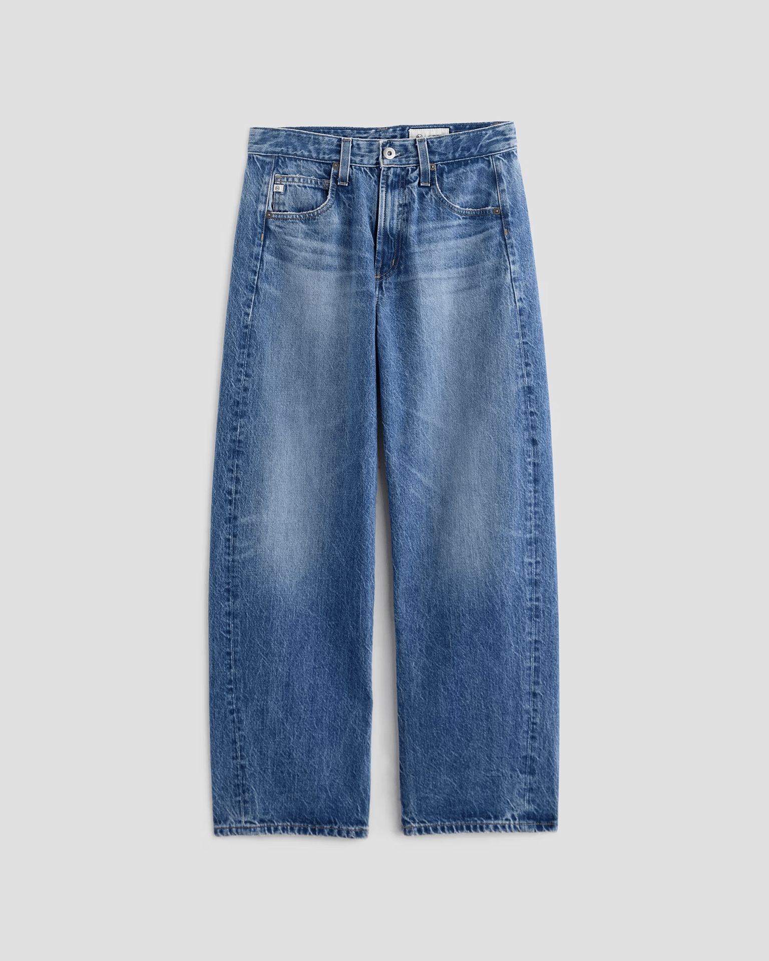 AG Jeans Denim Hattie High Rise Barrel in Candid