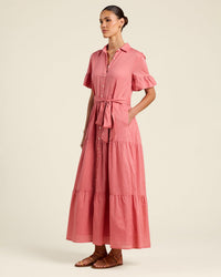 Martine Dress in Rosada - Bliss Boutiques