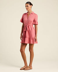 Martinique Dress in Rosada - Bliss Boutiques