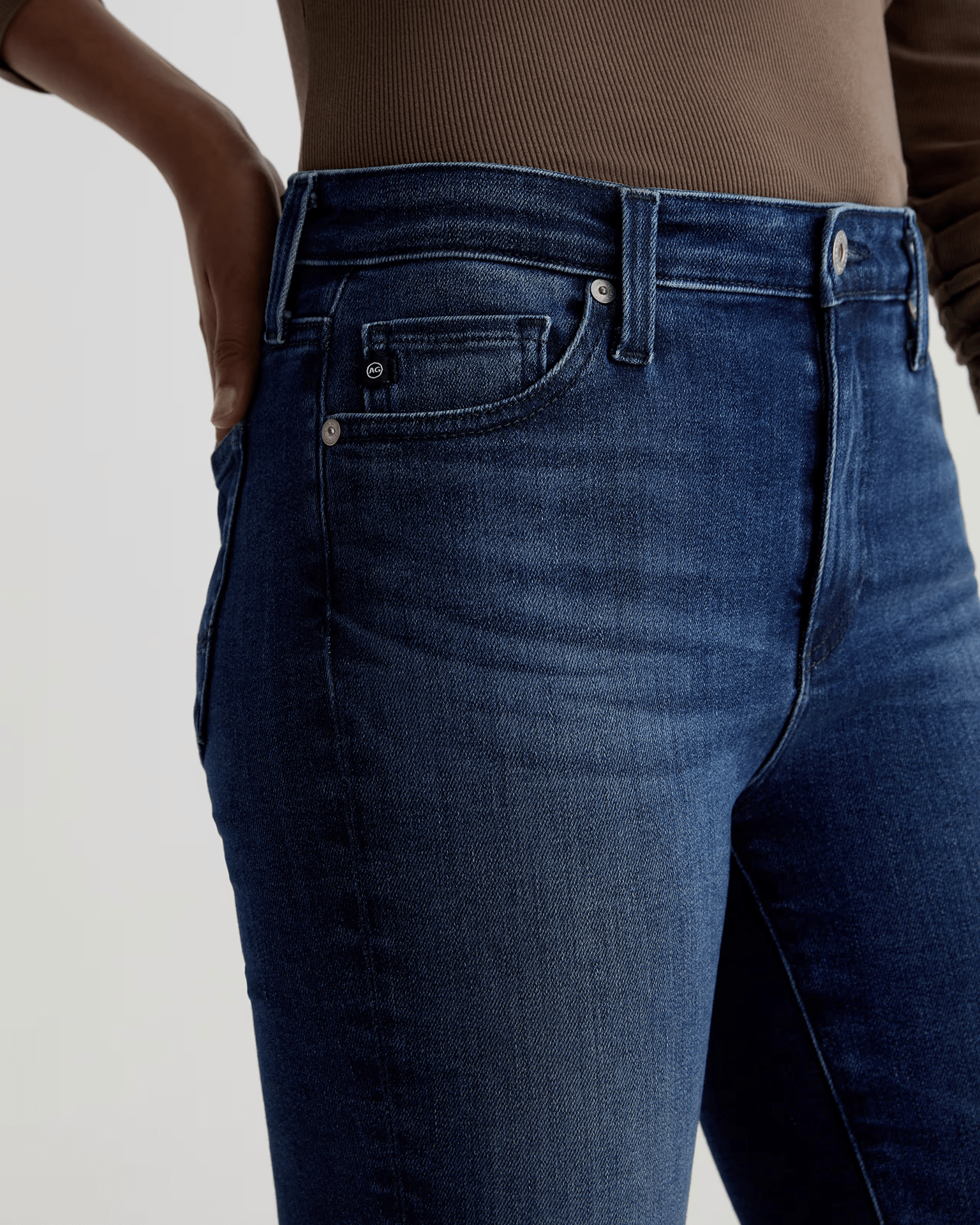 AG Jeans Denim Mari Mid Rise Slim Straight in Epilogue