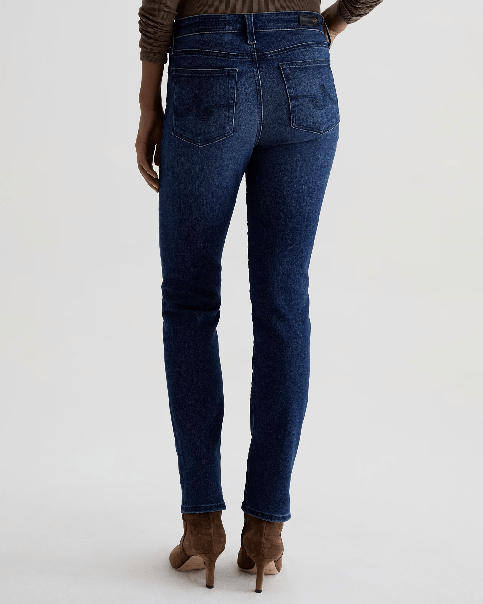 AG Jeans Denim Mari Mid Rise Slim Straight in Epilogue