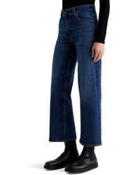 Saige Wide Leg Crop in Veiled - Bliss Boutiques