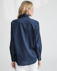Frank & Eileen Eileen Relaxed Button Up Shirt in Lake Blue