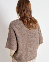American Vintage Zolly Tee Sweater in Taupe