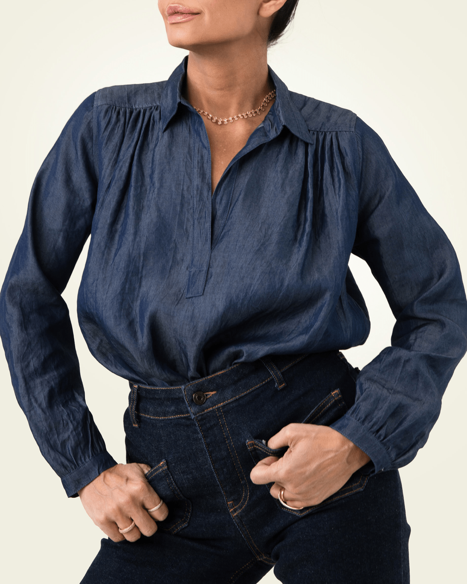 A Shirt Thing Celeste - Denim - Dark Indigo