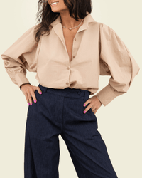 A Shirt Thing Charlotte - Parachute - Biscuit