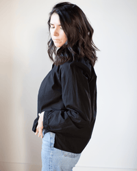 A Shirt Thing Josephine Blouse - Parachute in Black