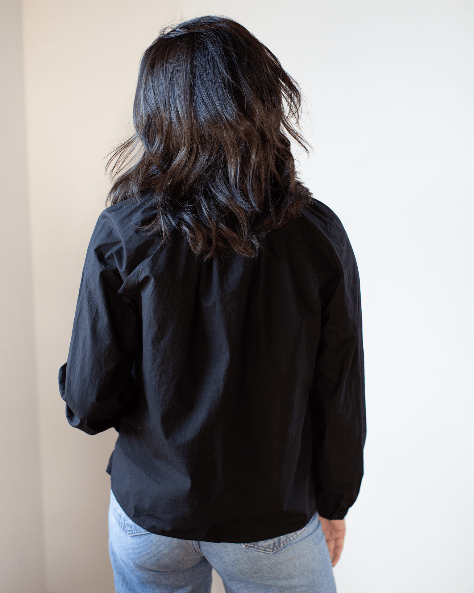 A Shirt Thing Josephine Blouse - Parachute in Black