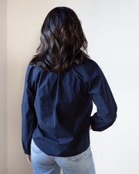 A Shirt Thing Josephine Blouse - Parachute in Midnight