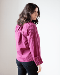 A Shirt Thing Josephine Blouse - Parachute in Mulberry