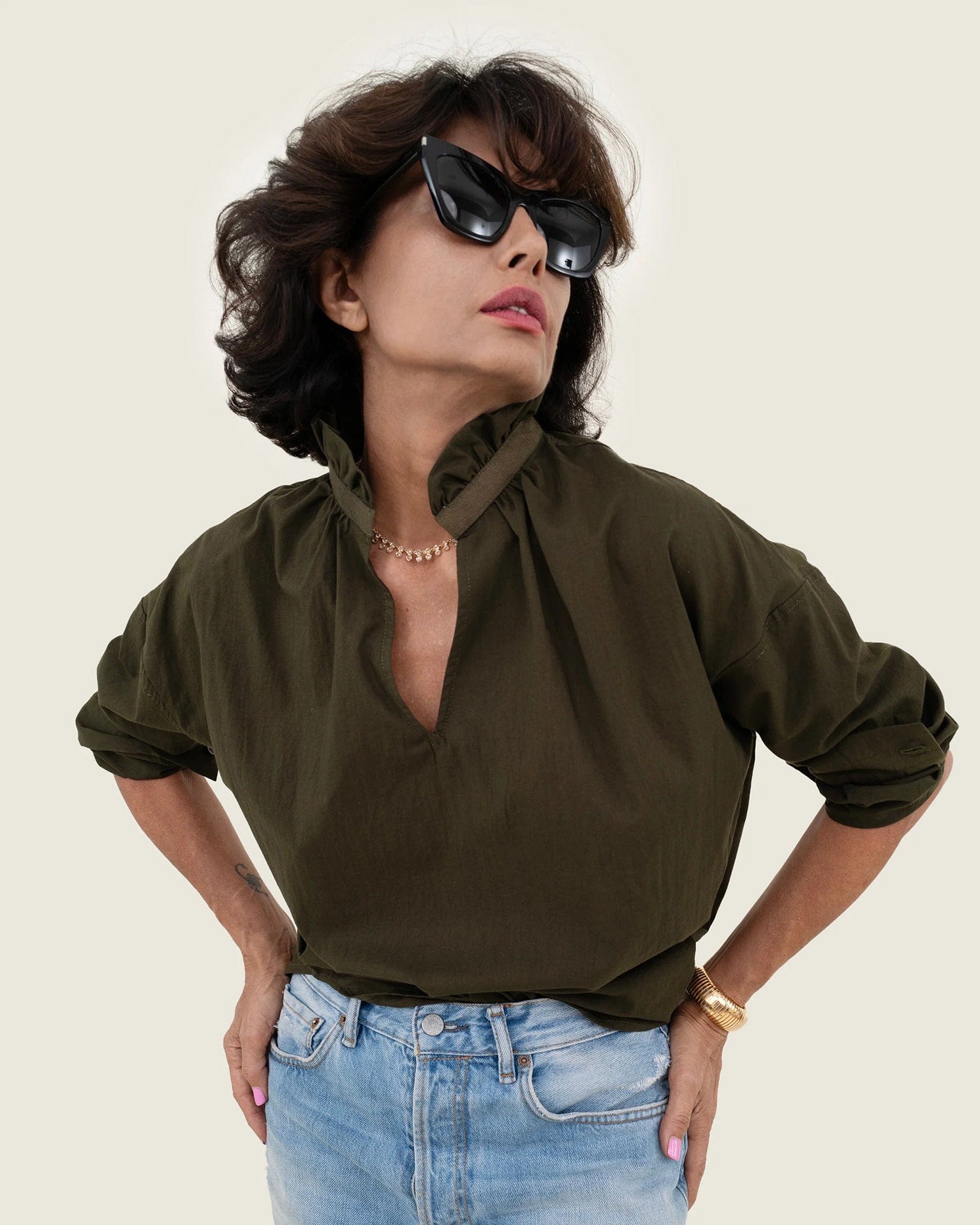 A Shirt Thing Penelope - Cabo - Olive