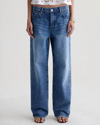 AG Jeans Billie Relaxed Straight in American Riviera 1 - Bliss Boutiques
