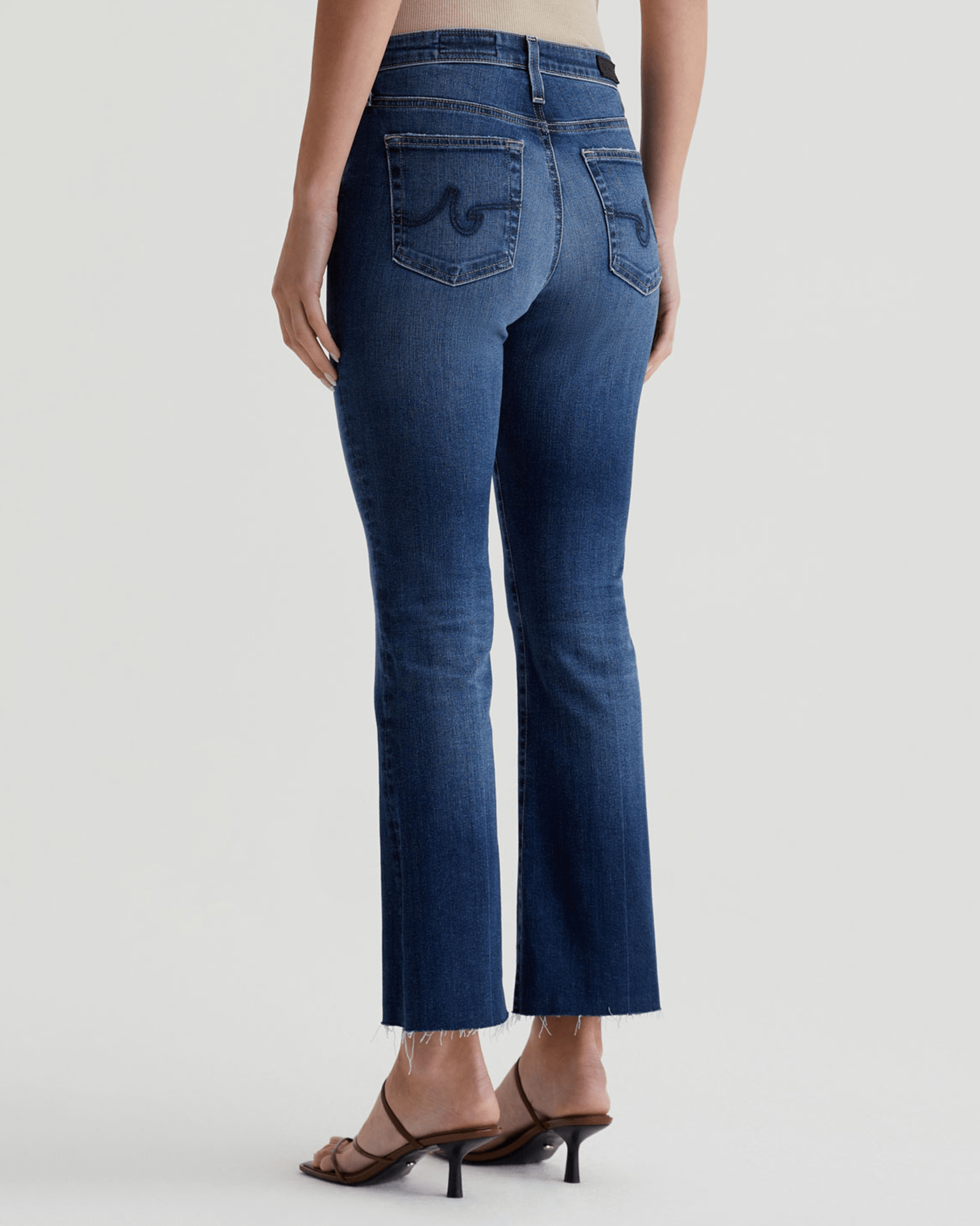 AG Jeans Farrah Boot Crop in 11Ys Wilmington