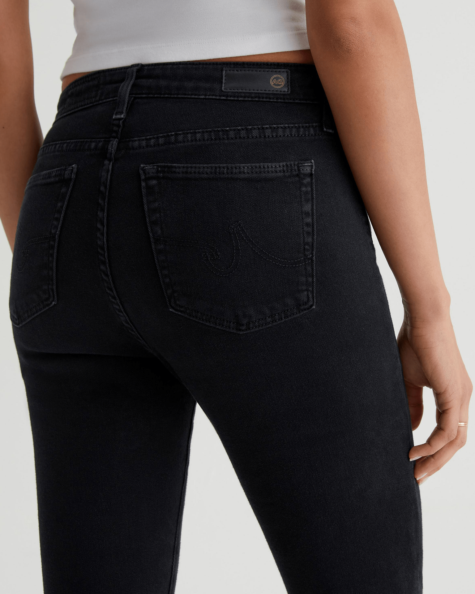 AG Jeans Farrah Boot in Sulfer Black