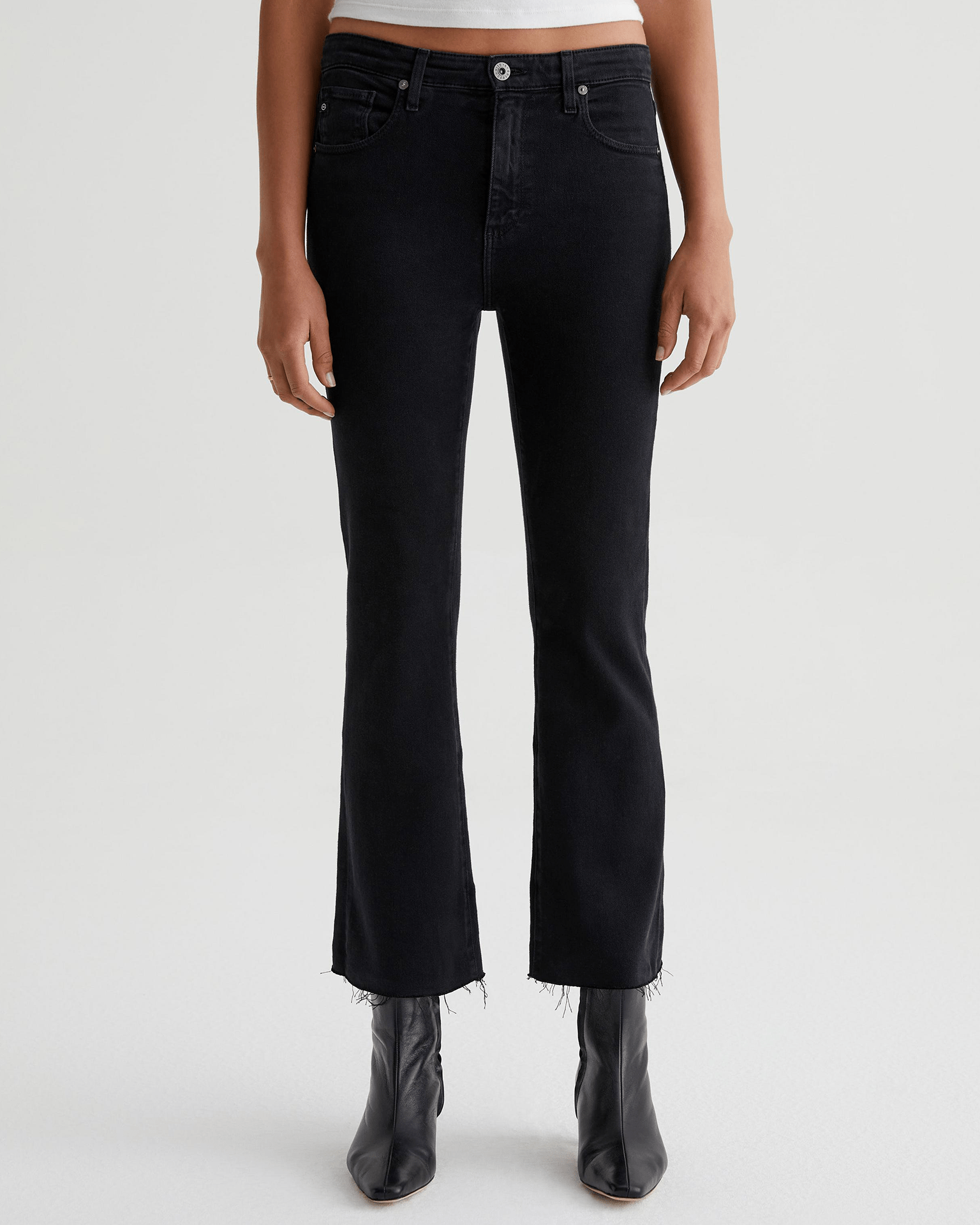 AG Jeans Farrah Boot in Sulfer Black