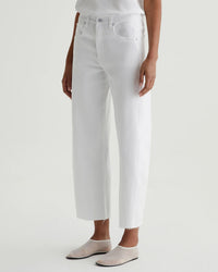 AG Jeans Hattie Crop in Gallery White