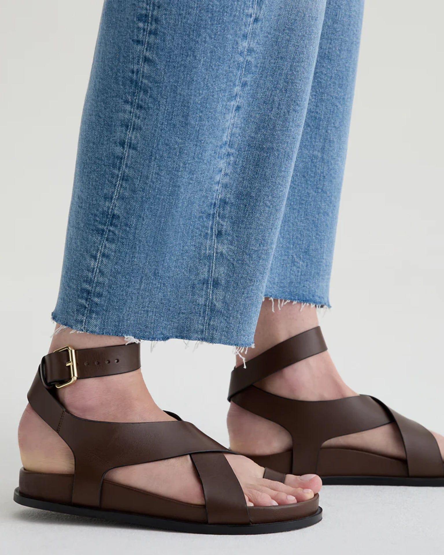 AG Jeans Hattie Crop in Helios