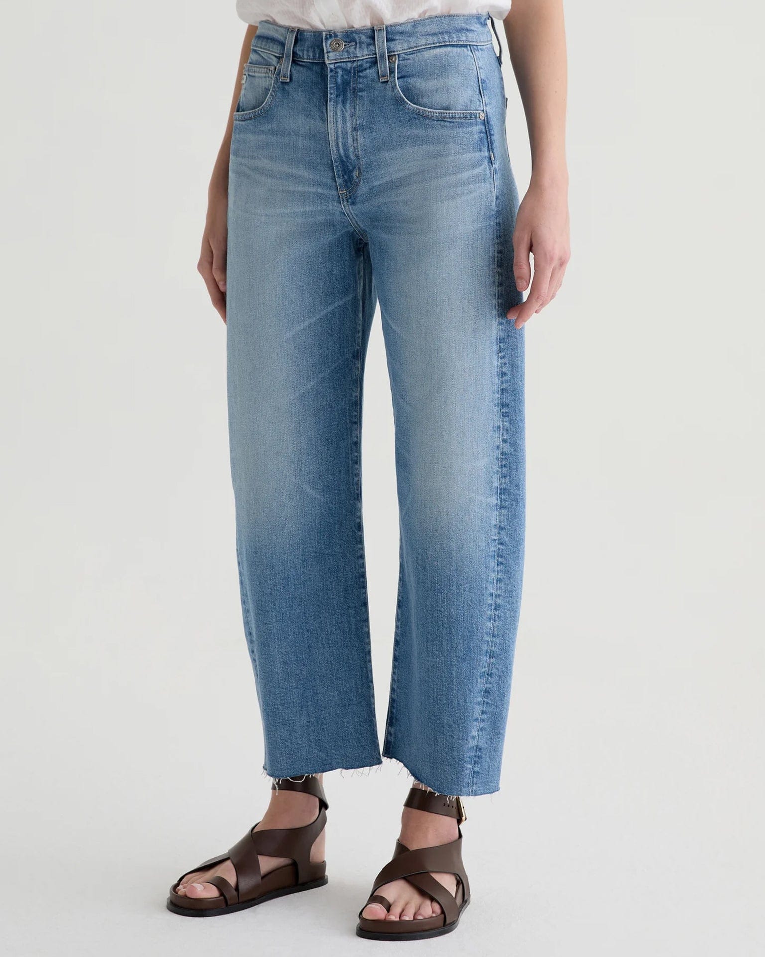 AG Jeans Hattie Crop in Helios