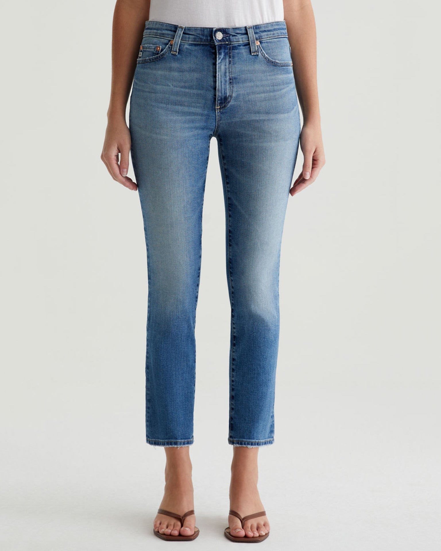 AG Jeans Mari Crop in 13Ys Reign